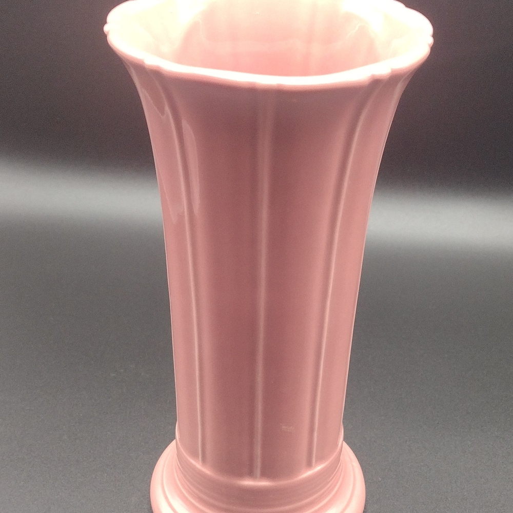 Elegant Pink Ceramic Vase